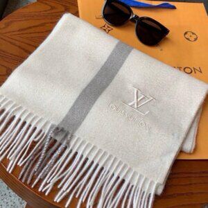 Louis Vuitton Iconic Monogram Cashmere Scarf 30x170cm - Flawless with Box & Dust